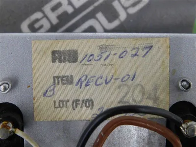 RiS TD-2000 RECV Current/Voltage Transducer Module RECV-01-XA with Socket Used