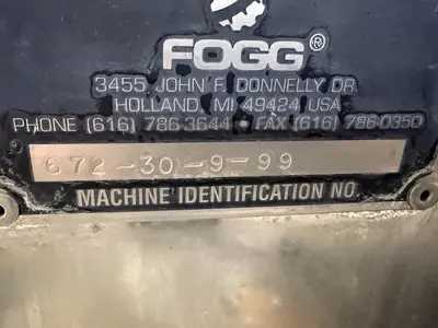 Used 1999 FOGG FILLER CO. 3010 Overflow Pressure Gravity Liquid Fillers Pennsylvania US | Ferguson Packaging Machinery #1493454