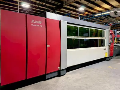Used 2016 MITSUBISHI ML3015EX-F60 Laser Cutters Illinois US | Machine Factory Outlet #1279058