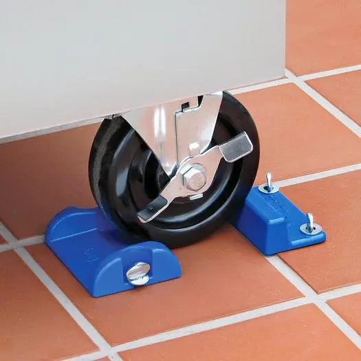 Dormont Posi-Set Caster Placement Safety Set System - Blue