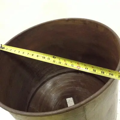 USED METAL FABRICATOR HOPPER