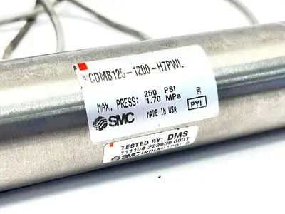 NCDMB125-1200-H7PWL | SMC  Double Acting Pneumatic Cylinder 1 1/4" Bore 12" Stroke - Used