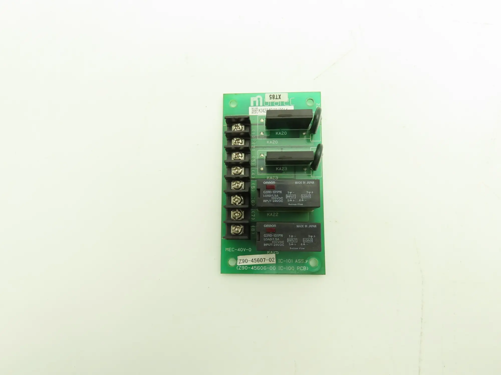 Muratec Z90-45607-02 Relay Circuit Board
