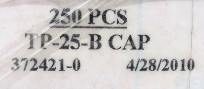 NEW BOX OF 250EA TUFFALOY TP-25-B DOME NOSE SPOT WELDING TIP 372421-0 TP25B