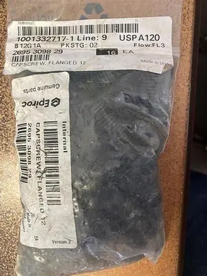 New | in-Stock INGERSOLL-RAND 12-POINT FLANGED CAPSCREW Bolts Pennsylvania US | East West Machinery & Drilling #1415644