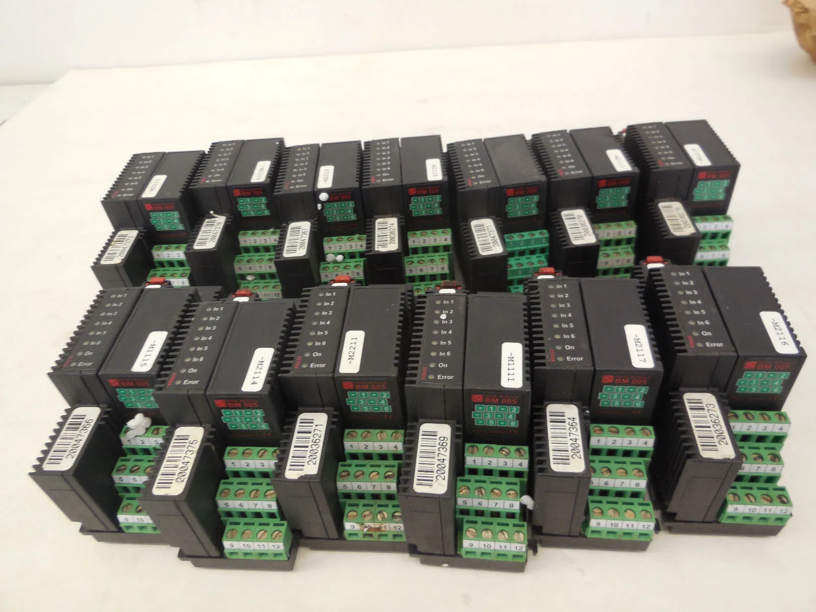 13 USED PROCESS DATA BM 005 BASE MODULE BM005