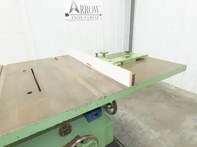 Tannewitz U Woodworking Miter Table Saw 20" Blade 5hp 230/460V Tilting Arbor