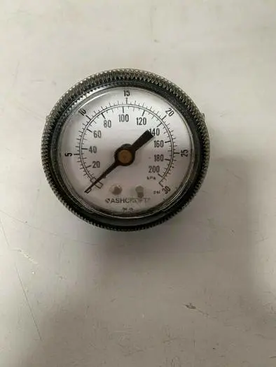 Used ASHCROFT 0-30 PSI PRESSURE GAUGE Lab Manometers California US | Equipment Lab #487217