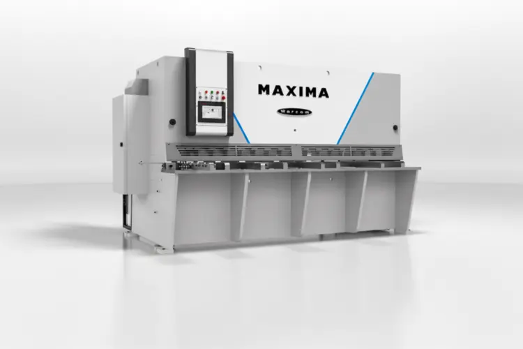 New | in-Stock WARCOM MAXIMA 20-06 Power Squaring Shears (Inch) Ontario CA | Brennan Machinery #1412508