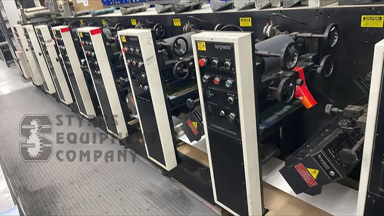 Used 1993 ARPECO IMPRESSIONIST Flexo Printing Presses Kansas US | Styers Equipment Company #226223