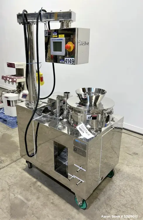 Used FUJI-PAUDAL QJ-400TG High Shear Pharmaceutical Granulators Illinois US | Aaron Equipment #85561