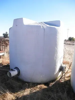 Tank, 1,300 Gallon, PET, 6' X 6.5', Chilled Water, (2) #S741498