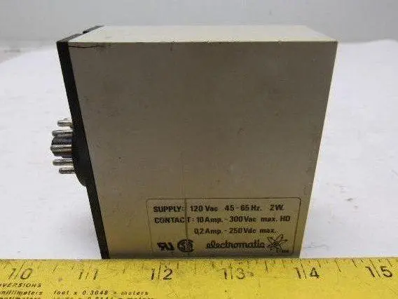 Used ELECTROMATIC _UNKNOWN_ Relays & Switches | Arrow Industrial #639637