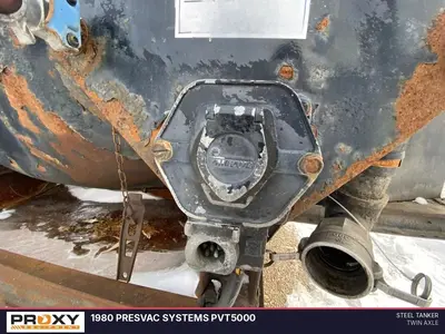 Used 1980 PRESVAC SYSTEMS PVT5000 Tanker Trailers Wisconsin US | Proxy Equipment #1377782