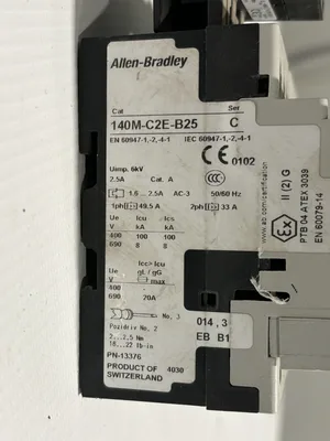 Allen Bradley 140M-C2E-B25 2.5 A Circuit Breaker Motor Starter x6