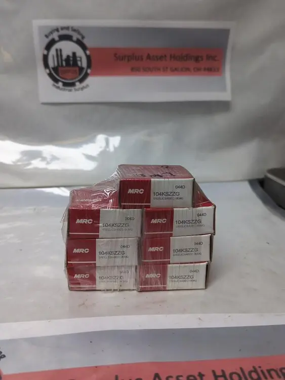 New | in-Stock MRC 104KSZZG Bearings | Surplus Asset Holdings #1195717