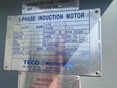 NEW 2014 TECO WESTINGHOUSE 132H