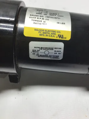 Baldor B0810221142 Gear Motor 10:1 Ratio 30 Torque