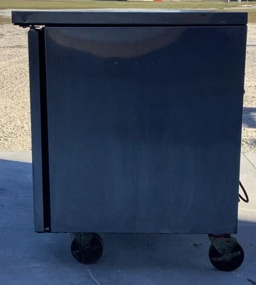 152-0402 True TUC-48 Under-Counter 2 Door Self Contained Cooler Refrigerator