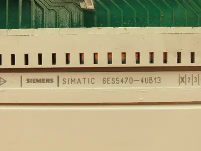 Siemens 6ES5470-4UB13 Simatic Analog Output Slot Card Module