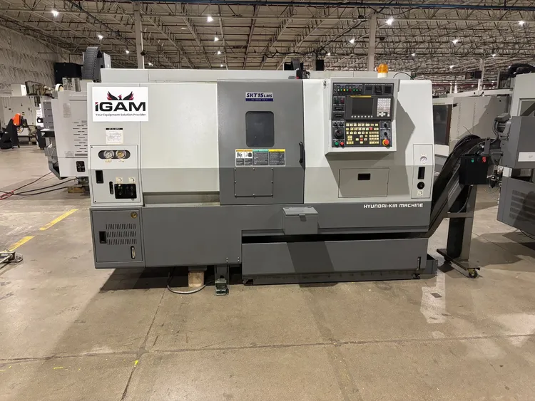 Used 2009 HYUNDAI KIA SKT 15 LMS CNC Lathes Michigan US | iGAM Industrial Marketplace #283977