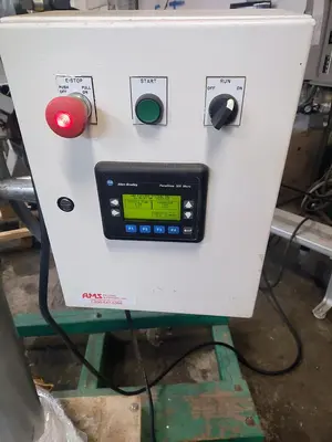 AMS  #A100-auger filler with foot pedal control