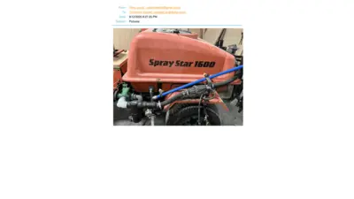 Used SMITHCO 1600 Self-Propelled Sprayers Indiana US | Trustworthy Equipment #1403541