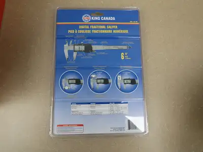 New | in-Stock KING CANADA KM-106 Digital Calipers British Columbia CA | Lenmark #261457