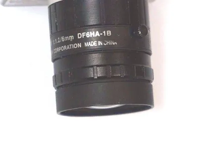 DVT MACHINE VISION 510M CAMERA W/ RING LIGHT AND FUJINON DF6HA-1B LENS