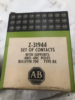 Allen-Bradley Z-31944 Type BX Set of Contacts with Supports 4NO/4NC Poles -NIB