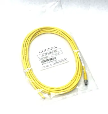 New | in-Stock Cognex CCB-M8IO-05 Cable & Wire Michigan US | Maverick Industrial Sales #1393295