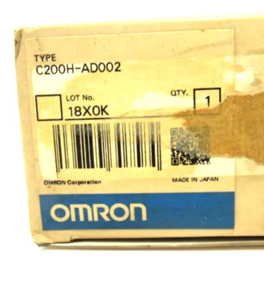 NEW OMRON C200H-AD002 INPUT MODULE C200HAD002