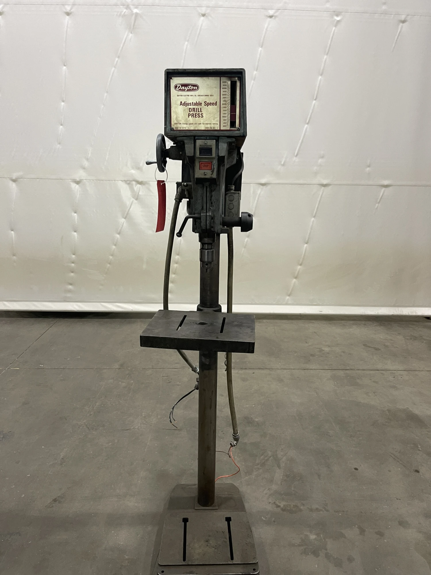 USED DAYTON 3Z570 DRILL PRESS