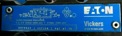 REFURBISHED VICKERS KBFDG4V-3-33C20N-Z-PH7-H7-10 PROPORTIONAL VALVE