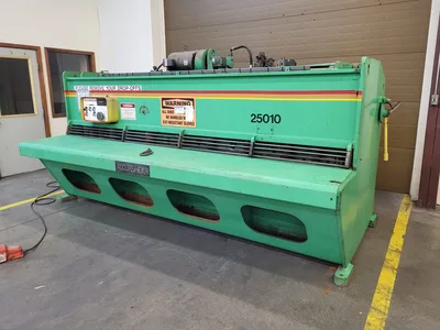 Used 1987 ACCURSHEAR 825010 LP Power Squaring Shears (Inch) Illinois US | Revelation Machinery #1693674