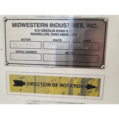 USED MIDWESTERN INDUSTRIES, INC. ME24S4+4