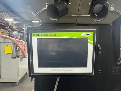 USED 2016 1,200 LB./HR 4 COMPONENT CONAIR TRUEBLEND GRAVIMATIC BLENDER (2016)