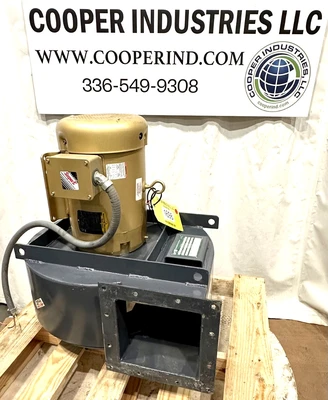 Used _UNKNOWN_ _UNKNOWN_ Centrifugal Fans West Virginia US | Cooper Industries #1409140