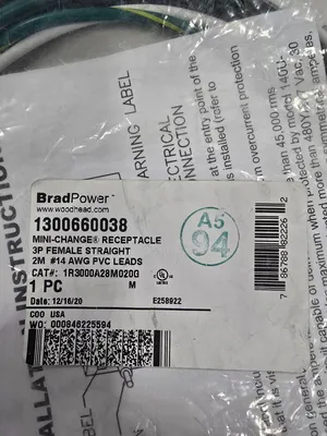 NEW BRADPOWER 1R3000A28M020G