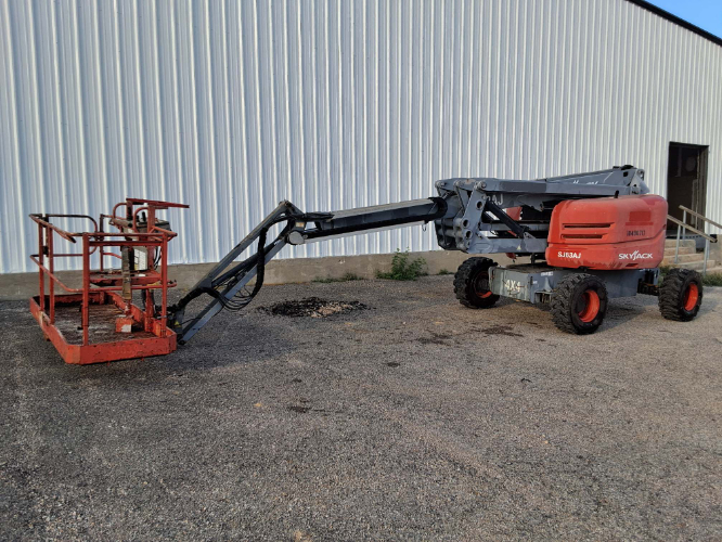 Used 2016 Skyjack SJ63AJ Articulating Boom Lifts Texas US | Stack Equipment #1271255