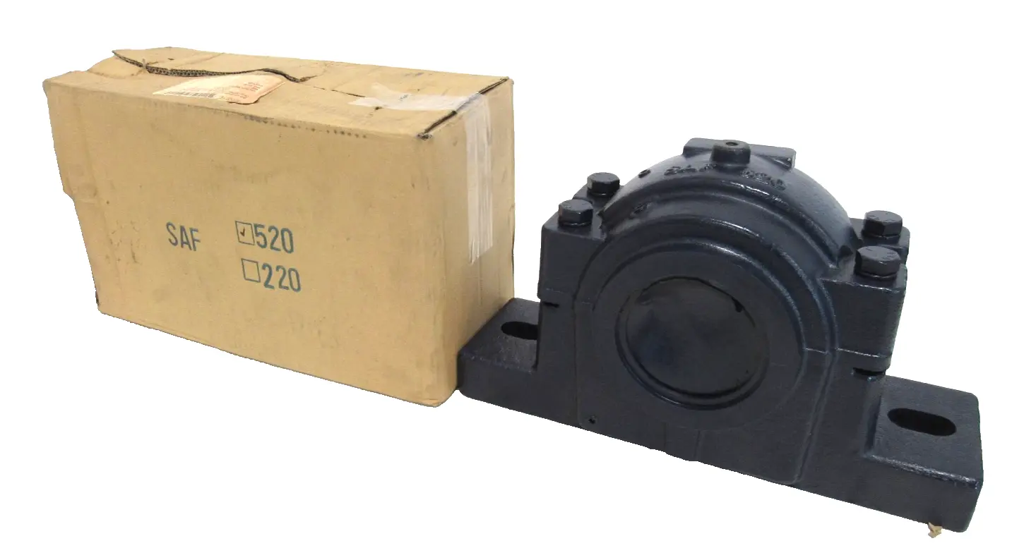 NEW SAF520 PILLOW BLOCK 3-7/16"