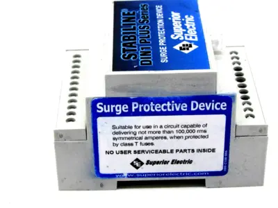 NEW SUPERIOR ELECTRIC DIN1P-40-250-1G-15 SURGE PROTECTOR DIN1P402501G15