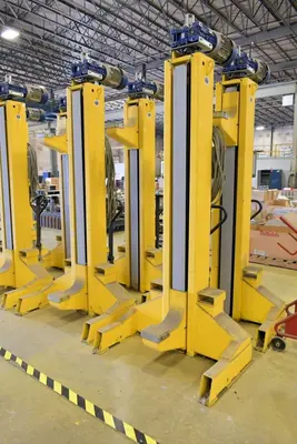 80,000 LBS WHITING MODEL #SCM-100F.4 PORTABLE RAIL ROAD LIFT JACKS, 2015: STOCK #23685