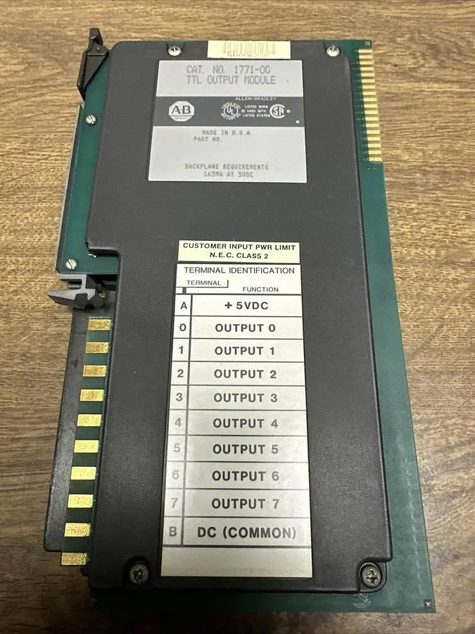 Used ALLEN-BRADLEY 1771-OG Industrial Controls Ohio US | Surplus Asset Holdings #1245680