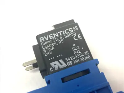 New | in-Stock Aventics Pneumatic Directional Valve 3/2-Way, NC, Spring Re. Solenoid Valves Michigan US | Maverick Industrial Sales #1392579