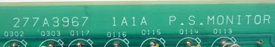 USED GENERAL ELECTRIC 277A3967-1A1A P.S. MONITOR 277A39671A1A 277A3967