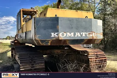Used 1989 KOMATSU PC360LC-3 Crawler Excavators Louisiana US | Proxy Equipment #1377939