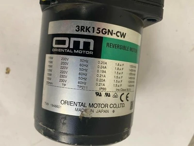 USED Oriental Motor 3RK15GN-CW