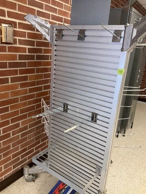 Rolling display store fixture