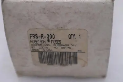 LOT OF 7 NEW OPEN BOX BUSSMAN FUSTRON FRS-R-300 600 V 300 AMP STK GF751